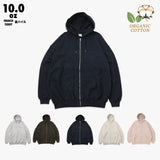 COZY FLOW FULL ZIP HOODIE SWEAT/ORGANIC COTTON 裏パイル FRENCH TERRY 10.0oz