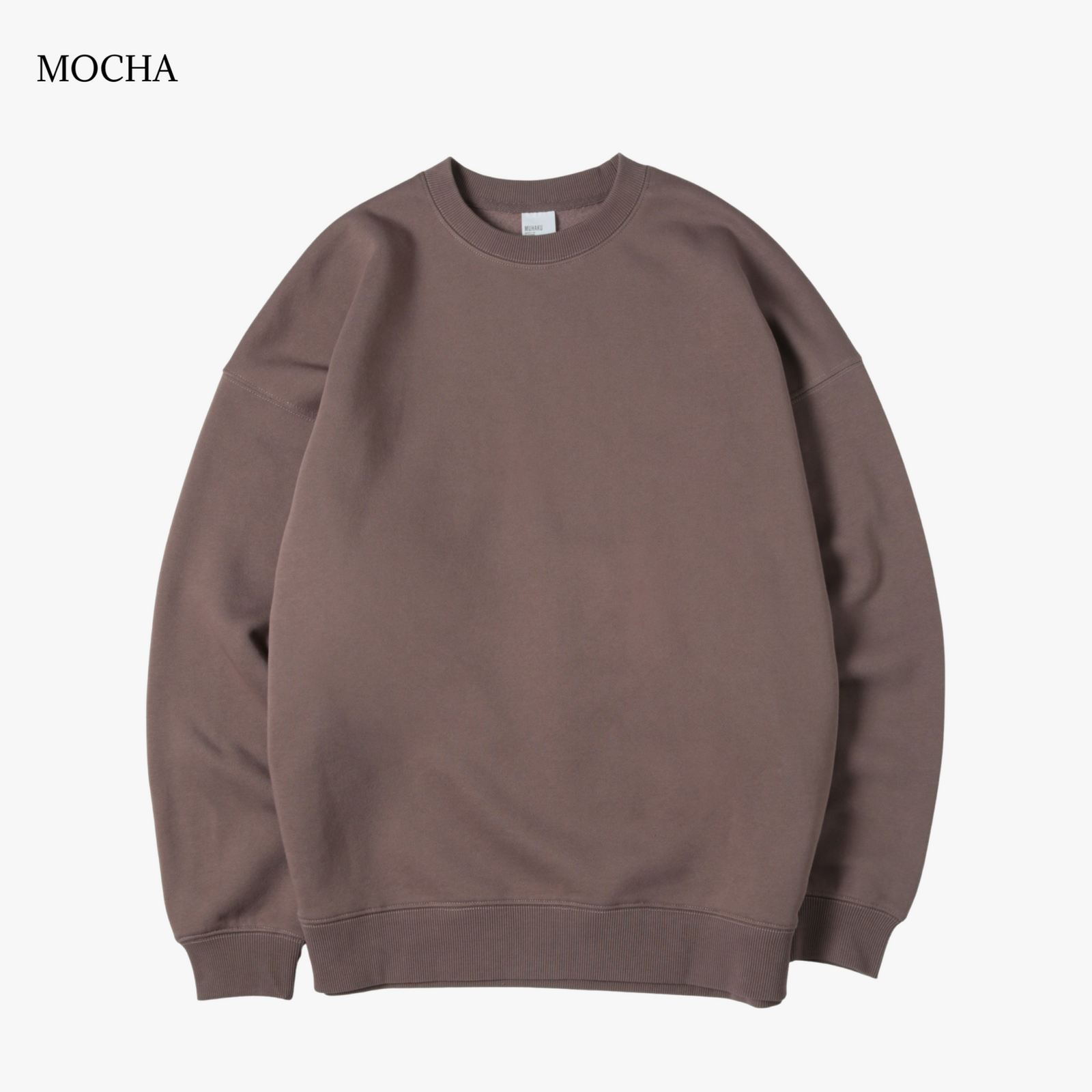 WRAP UP CREW SWEAT / 裏起毛 Brushing fabric 10.0oz – MUHAKU