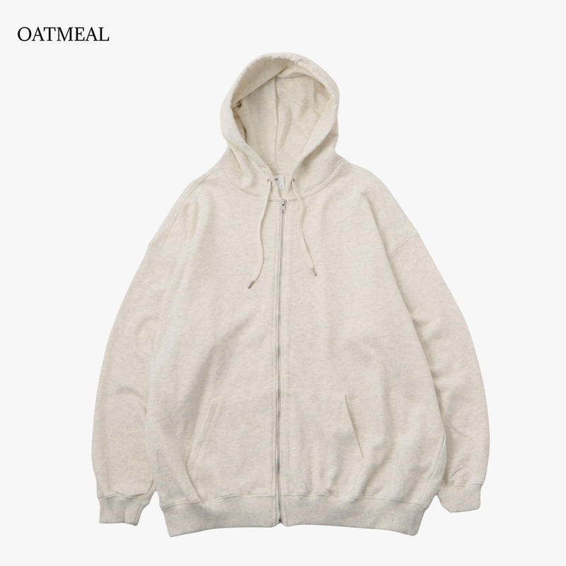 COZY FLOW FULL ZIP HOODIE SWEAT/ORGANIC COTTON 裏パイル FRENCH