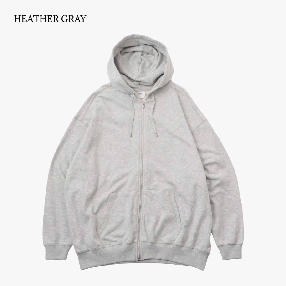 COZY FLOW FULL ZIP HOODIE SWEAT/ORGANIC COTTON 裏パイル FRENCH
