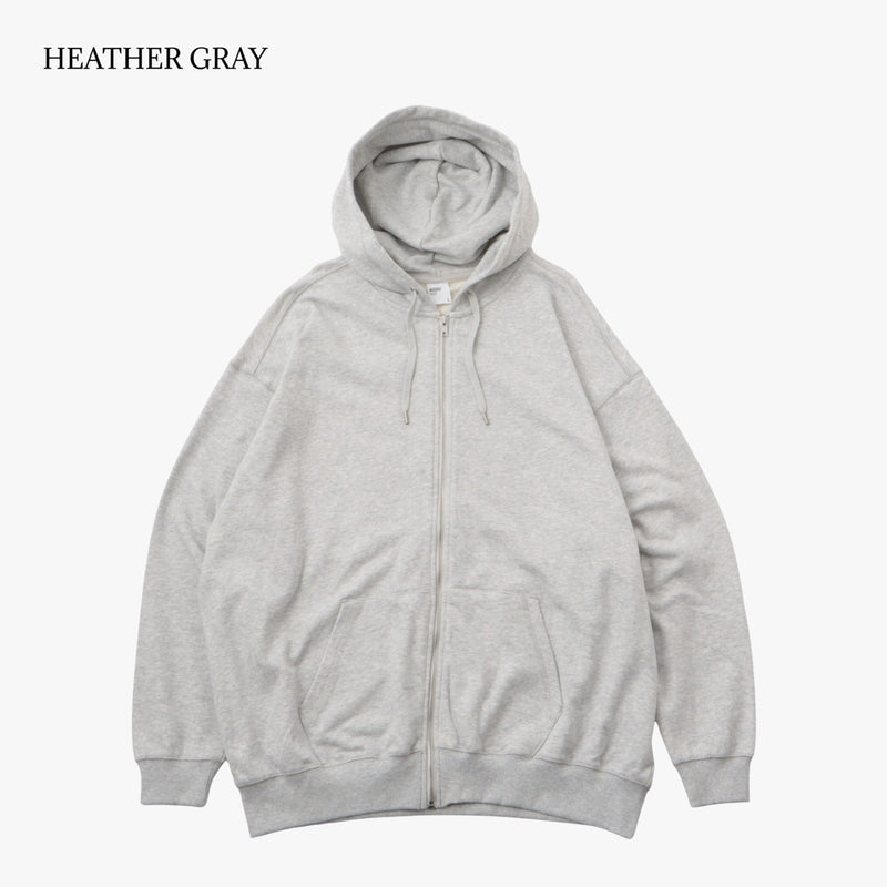 COZY FLOW FULL ZIP HOODIE SWEAT/ORGANIC COTTON 裏パイル FRENCH