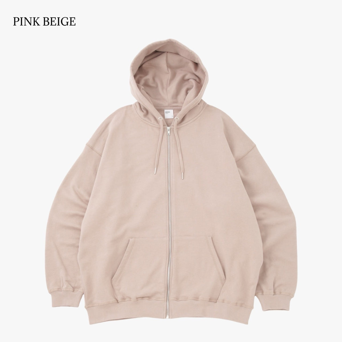 COZY FLOW FULL ZIP HOODIE SWEAT/ORGANIC COTTON 裏パイル FRENCH
