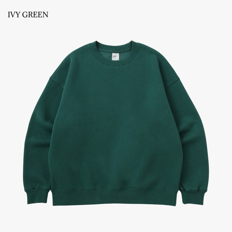 WRAP UP ショート丈 SHORT CREW SWEAT / 裏起毛 Brushing fabric 10.0